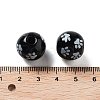 Dog Theme Wood Beads WOOD-M011-05A-02-3
