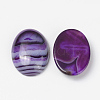 Natural Striped Agate/Banded Agate Cabochons X-G-R415-13x18-11-2