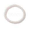 Transparent Spray Painted Glass Beaded Bracelets for Children BJEW-JB11756-2