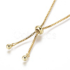 Adjustable Brass Micro Pave Cubic Zirconia Bolo Bracelets X-BJEW-F404-01C-G-4