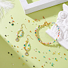 900Pcs 15 Styles Electroplate Glass Beads Strands EGLA-GA0001-34-4