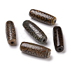 Tibetan Style dZi Beads X-TDZI-E004-06-2