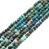 Natural Chrysocolla Beads Strands G-P457-A01-03-1