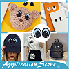 20 Pairs Eye Appliques DIY-PH0035-13A-5