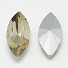 Pointed Back Glass Rhinestone Cabochons RGLA-T083-7x15mm-04-2