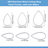 60Pcs 3 Sizes 304 Stainless Steel Linking Ring STAS-SC0007-44-2