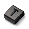 Ion Plating(IP) 304 Stainless Steel Square Slide Charms STAS-L132-02T-B-2