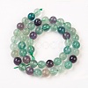 Natural Fluorite Bead Strands X-G-D840-56-8mm-AB-5