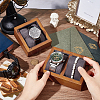Rectangle Wood Bracelet Watch Display Stands ODIS-WH0030-38-3