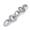 Handmade Opaque Spray Painted Acrylic Link Chains AJEW-JB00869-01-2