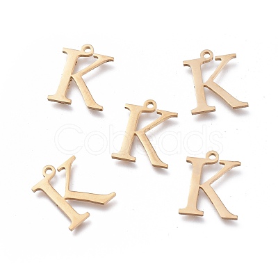 304 Stainless Steel Charms STAS-L263-09G-1
