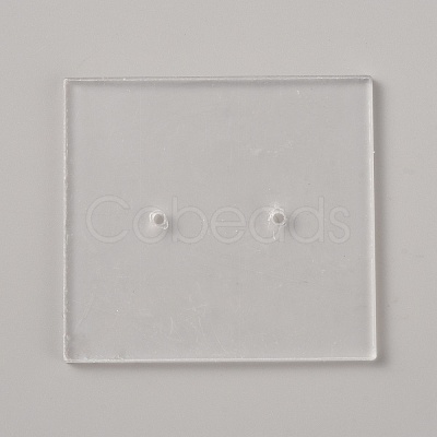 Acrylic Single Earring Display Card EDIS-WH0031-26B-01-1