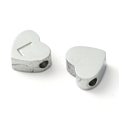 Tarnish Resistant 316L Surgical Stainless Steel Beads STAS-R230-01L-P-1-1