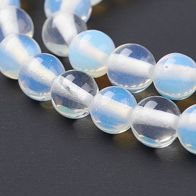Opalite Beads Strands G-S259-48-6mm-1
