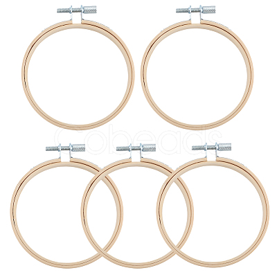 Bamboo Embroidery Hoops AJEW-WH20020-316B-1
