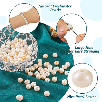 Natural Cultured Freshwater Pearl Beads PEAR-BT0002-01-1