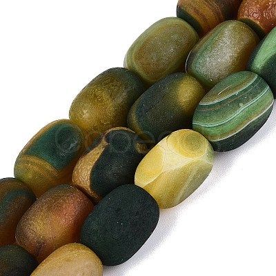 Natural Agate Beads Strands G-Q606-97B-01-1