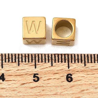 304 Stainless Steel European Beads STAS-D382-02W-G-1