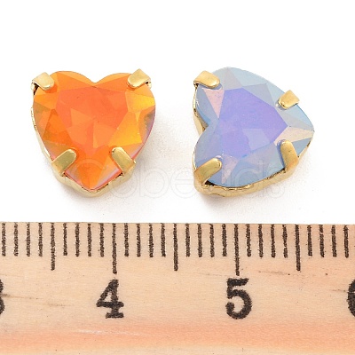 Heart Opal Sew On Rhinestones RGLA-G024-09A-P-1