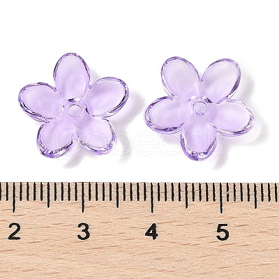 Transparent Spray Paint Glass Beads GLAA-Z011-07B-1