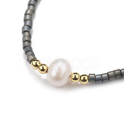 Adjustable Nylon Cord Braided Bead Bracelets BJEW-P256-B32-1