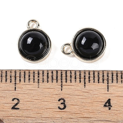 Natural Black Onyx(Dyed & Heated) Pendants G-K372-03G-04-1