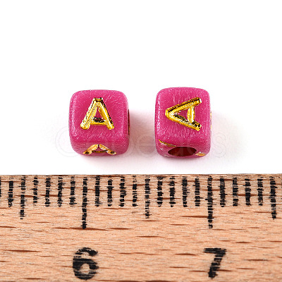 Plating Acrylic Beads OACR-N140-01A-A-1