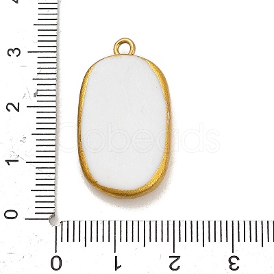 Printed Porcelain Pendants STAS-C183-03B-03-1