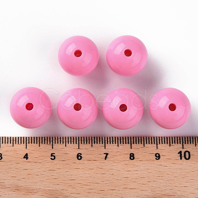 Opaque Acrylic Beads MACR-S370-C16mm-A02-1