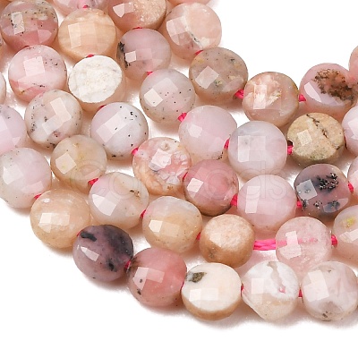 Natural Pink Opal Beads Strands GG-CBA9631-D01-01-1