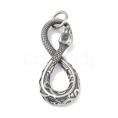 316 Surgical Stainless Steel Pendants STAS-E212-25C-AS-1