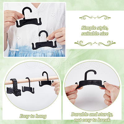 PP Plastic Slippers Hook Hangers FIND-WH0366-019-1