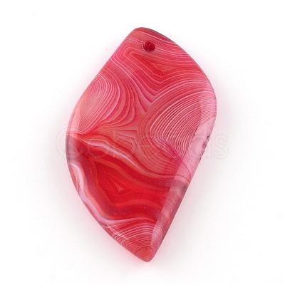 Natural Agate Pendants G-S207-M1-1