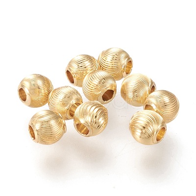 Brass Beads X-KK-M213-02A-G-1