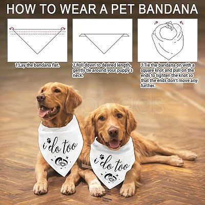 Cotton Dog's Kerchief AJEW-WH0503-097-1