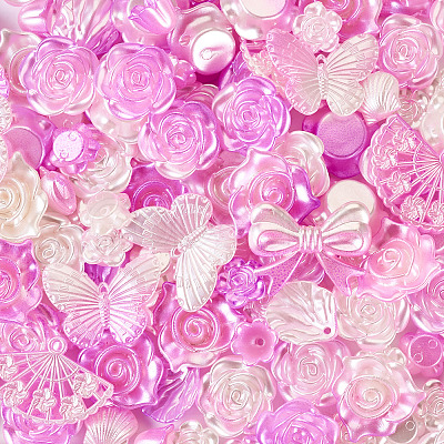 100G Opaque Acrylic Beads OACR-TA0002-93D-1