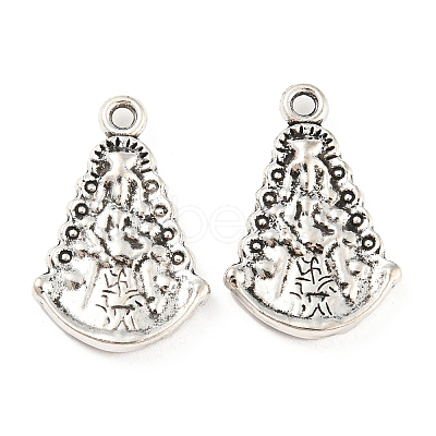 Tibetan Style Alloy Pendants TIBE-P001-20AS-1