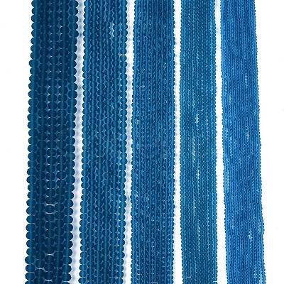 Transparent Glass Beads Strands EGLA-A044-T6mm-MD27-1