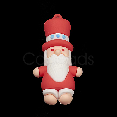 PVC Plastic Christmas Style Big Pendants PVC-O001-02B-1