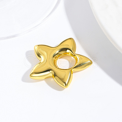 Brass Pendants KK-S524-01B-G-1