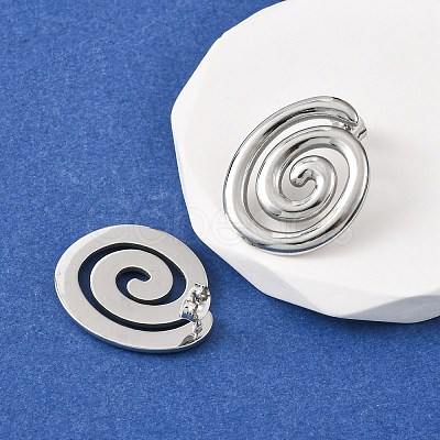 304 Stainless Steel Stud Earrings EJEW-I323-01P-04-1