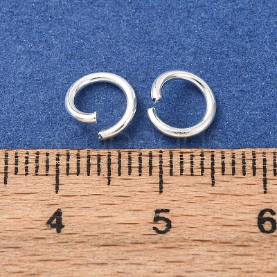 Brass Open Jump Rings KK-G604-08S-03-1