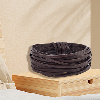 5M Cowhide Leather Cords for DIY Craft WL-GF0001-25A-02-1