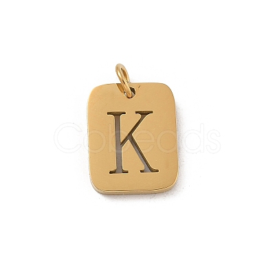 304 Stainless Steel Charms LS-STAS-R001-01G-K-1