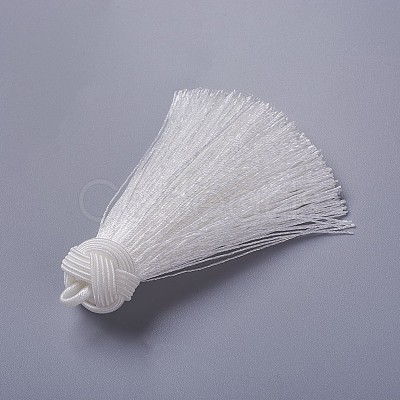 Nylon Tassel Pendants FIND-I009-C02-1