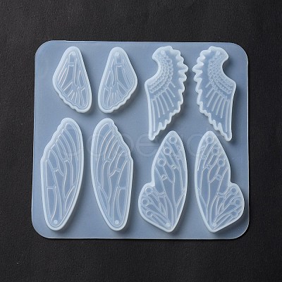 DIY Butterfly Wing Pendant Silicone Molds DIY-F134-04A-1