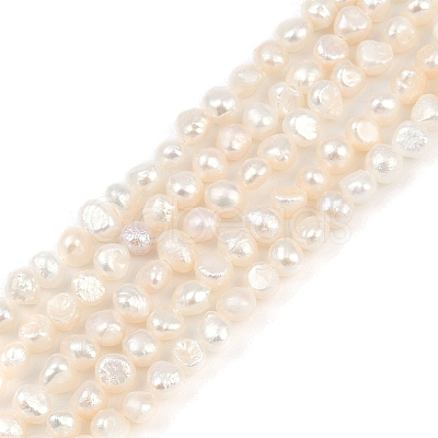 Natural Cultured Freshwater Pearl Beads Strands PEAR-P064-19B-04A-1