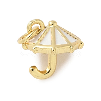Brass Enamel Charms KK-C110-30G-01-1