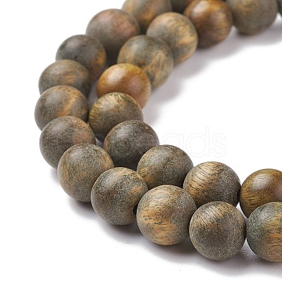 Natural Sandalwood Beads X-WOOD-F008-02F-1