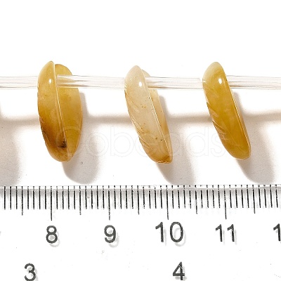 Natural Topaz Jade Beads Strands G-P561-A05-01-1